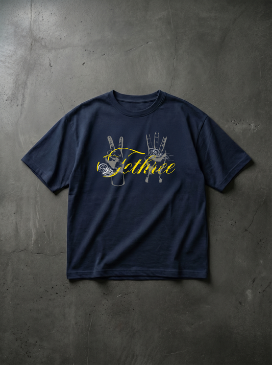 STAMP NAVY TEE