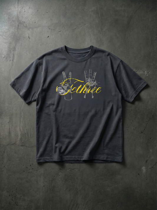 STAMP DARKGRAY TEE
