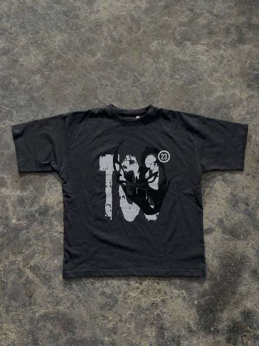 Masked Gray Tee