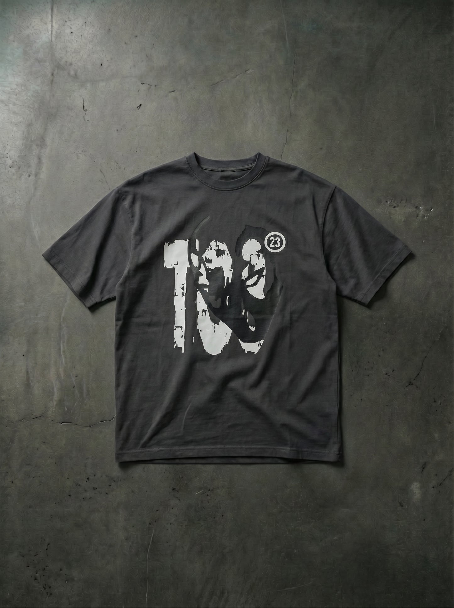 MASKED DARKGRAY TEE