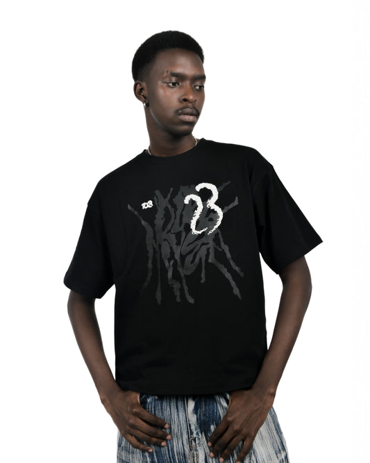 Scratches Black tee
