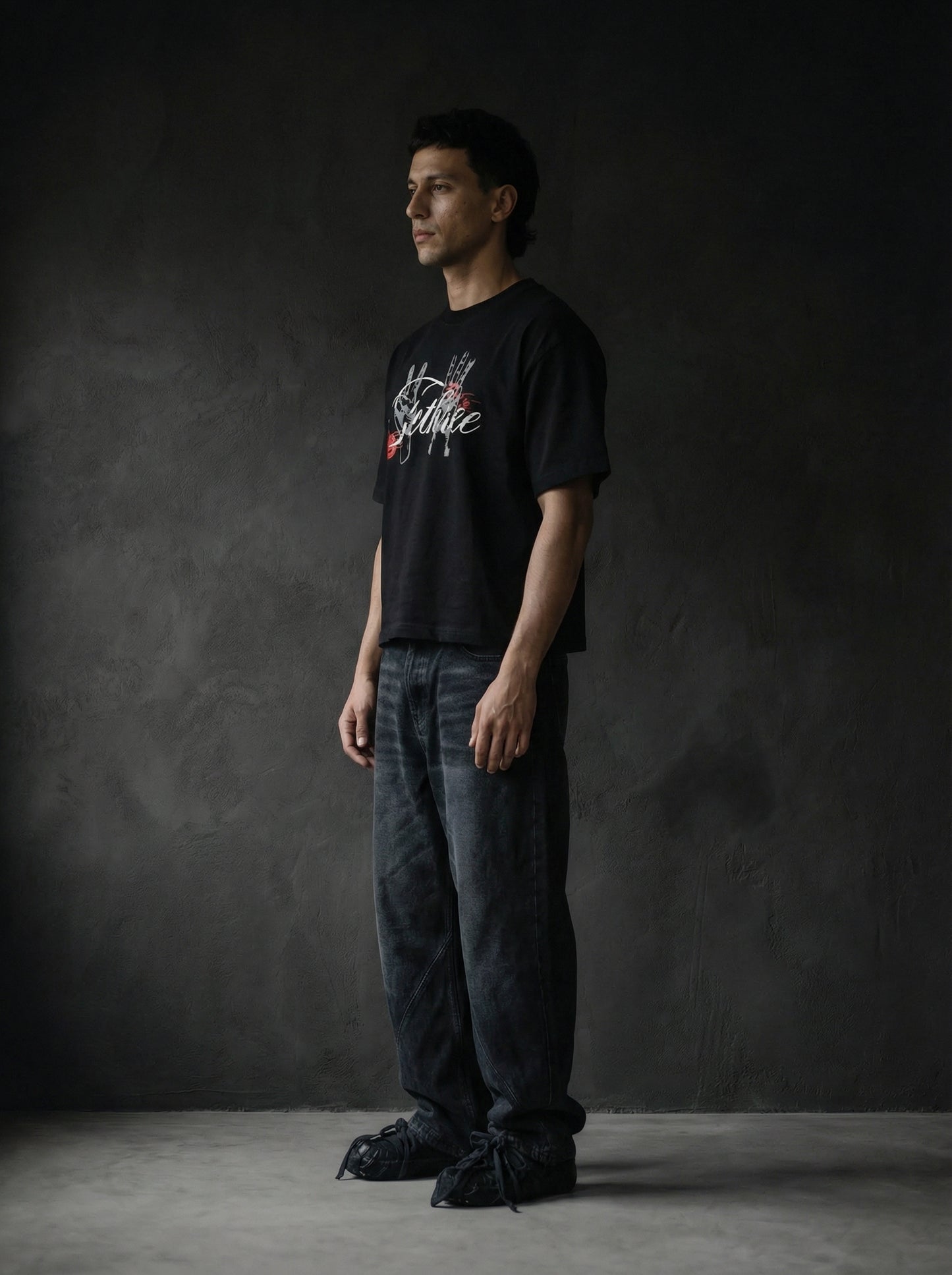 STAMP BLACK TEE