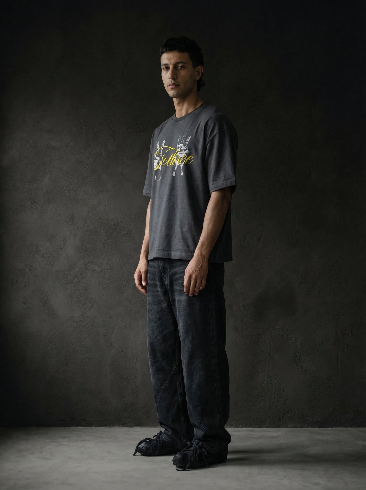 STAMP DARKGRAY TEE