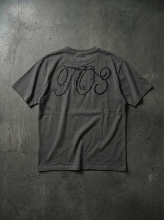 SIGNATURE DARKGRAY TEE