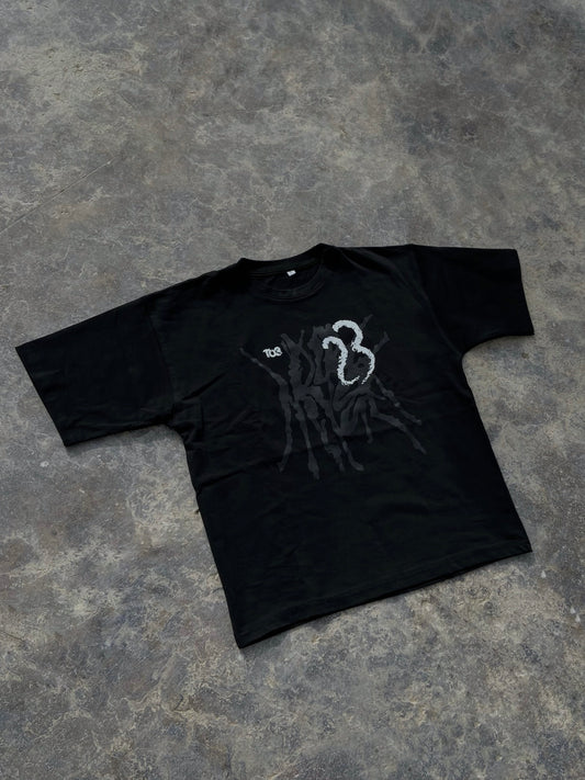 Scratches Black tee