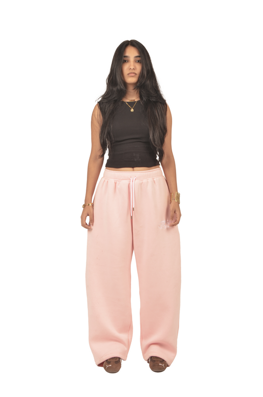 SIGNATURE PINK SWEATPANTS