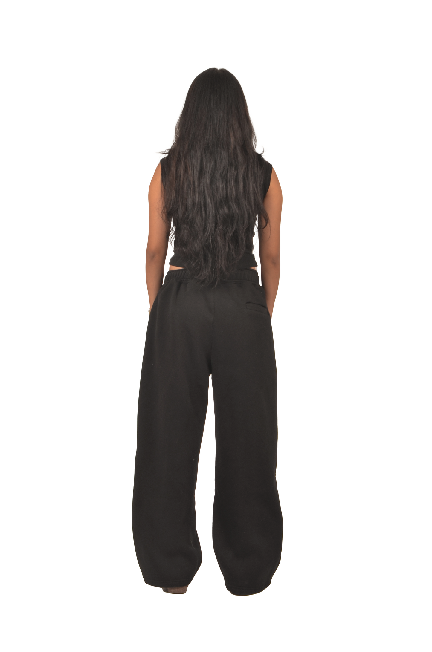 SIGNATURE BLACK SWEATPANTS